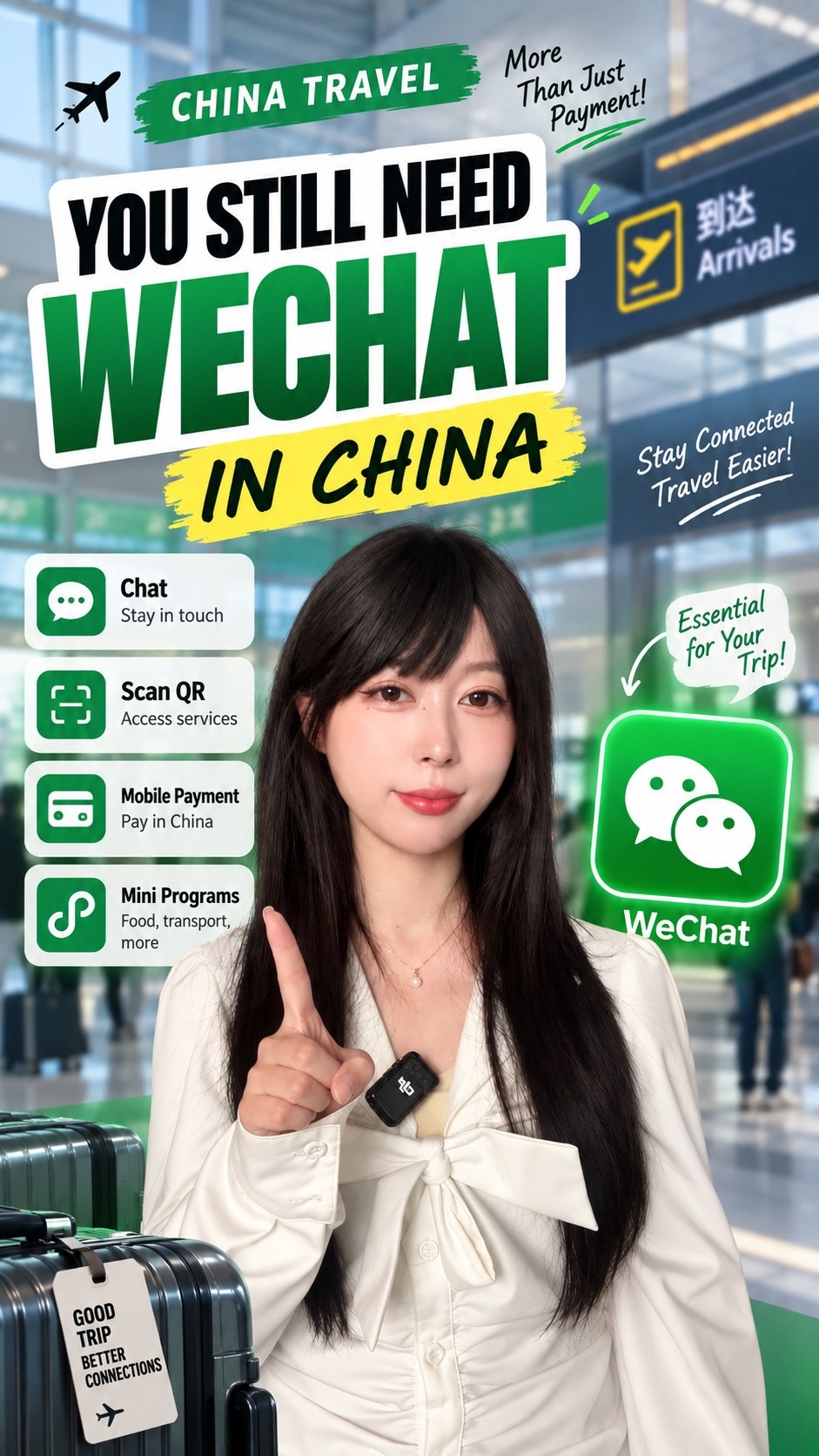 WeChat Essential For Foreign Travelers In China
