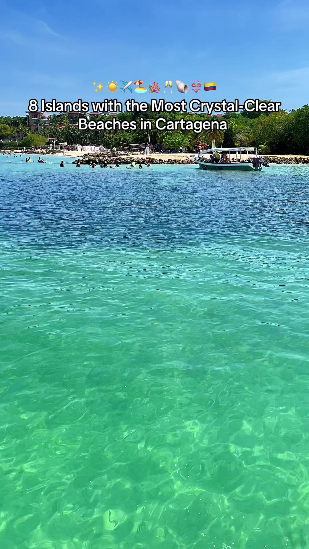 Cartagena's Beautiful White Sand Beaches And Islands