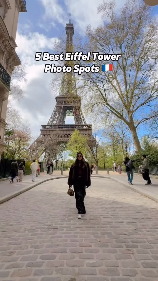 Five Parisian Photo Spots With Eiffel Tower Views