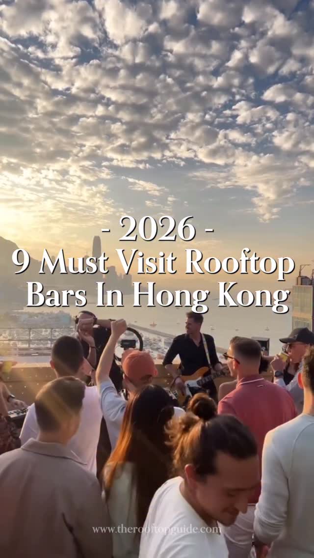 Hong Kong's Top Rooftop Bars for Nightlife