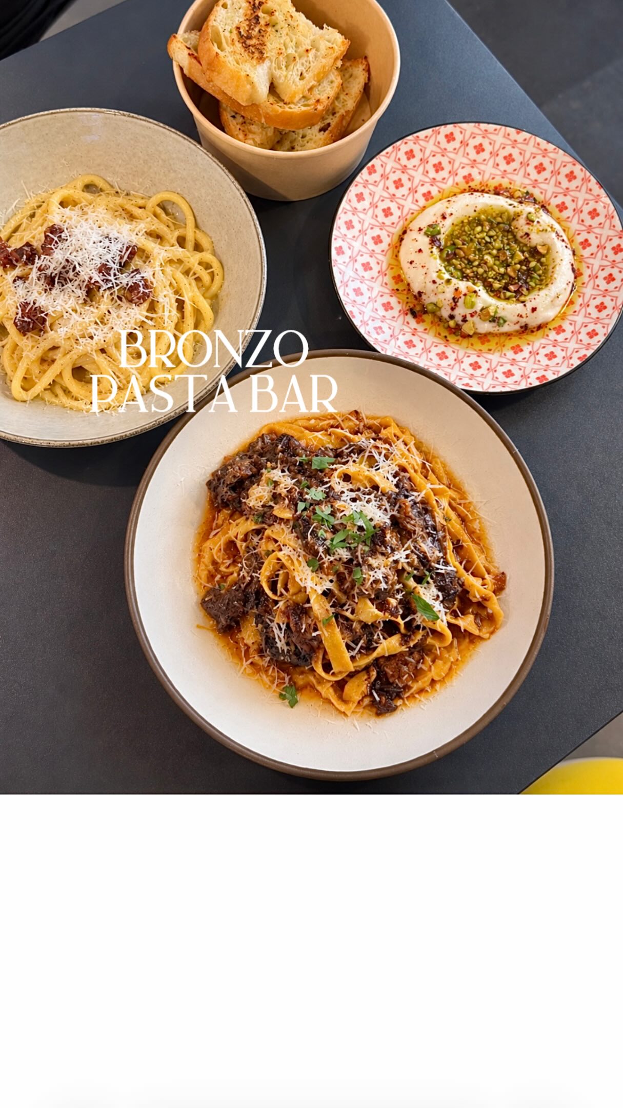 Hawker Stall Serves Italian Pasta Dishes