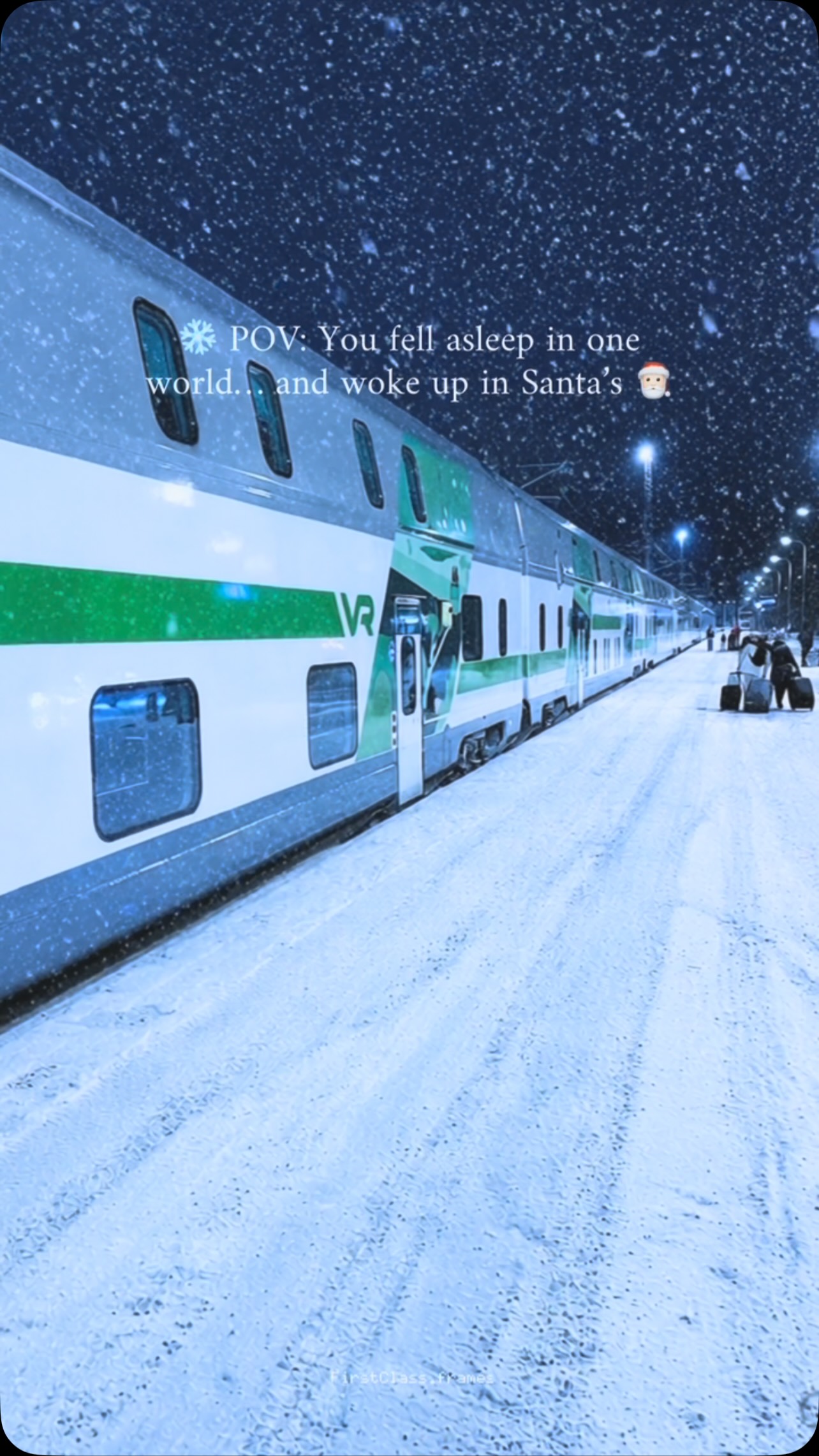 Santa Claus Express: A Magical Arctic Train Journey