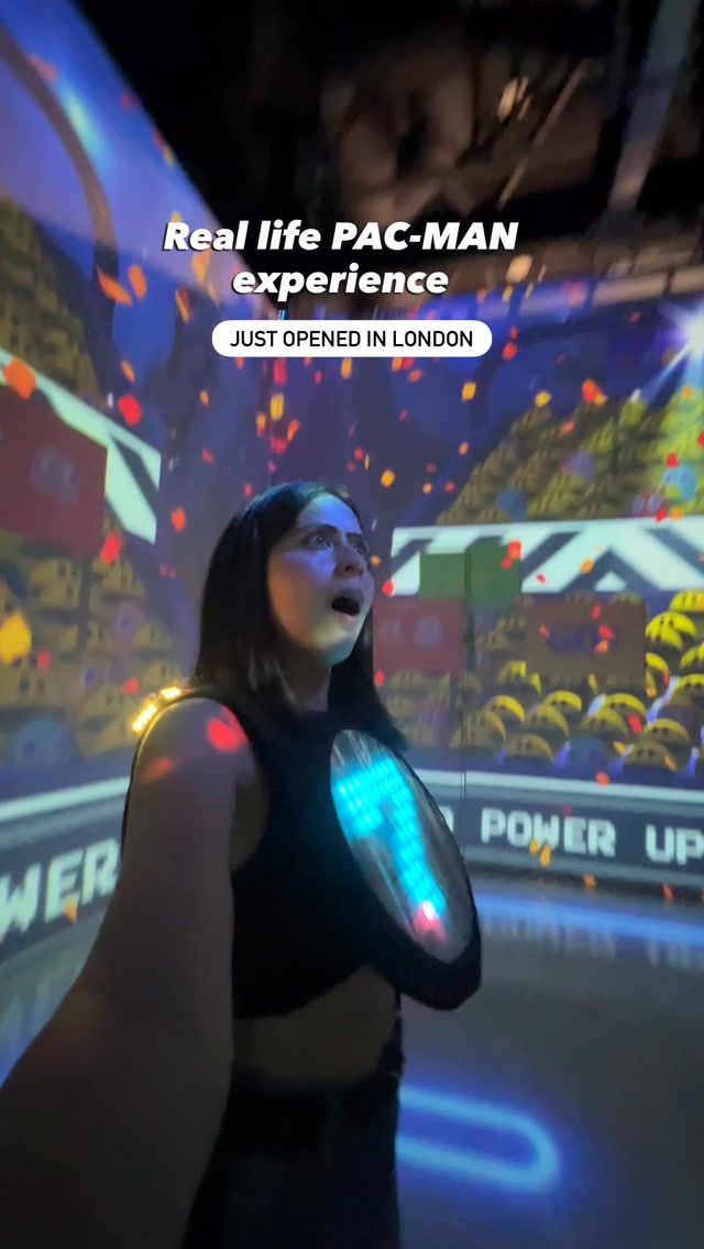 Arcade Arena London's PAC-MAN Immersive Experience