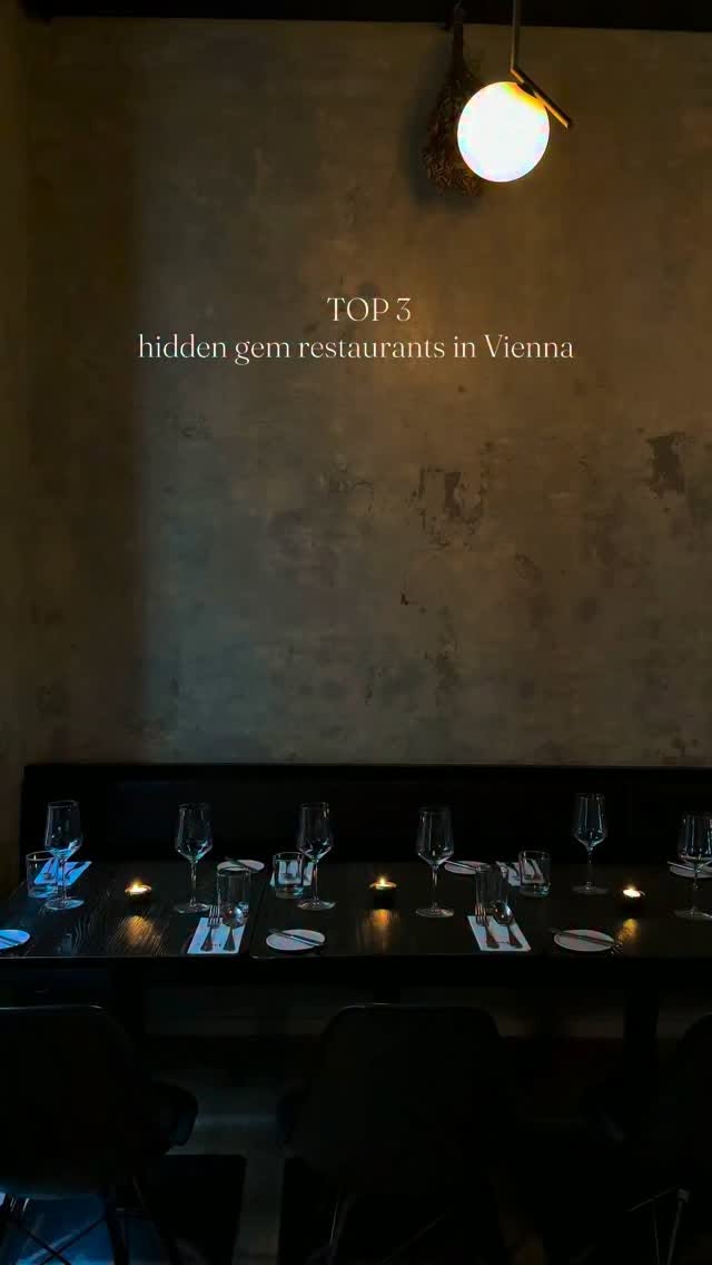 Vienna's Top Hidden Gem Restaurants