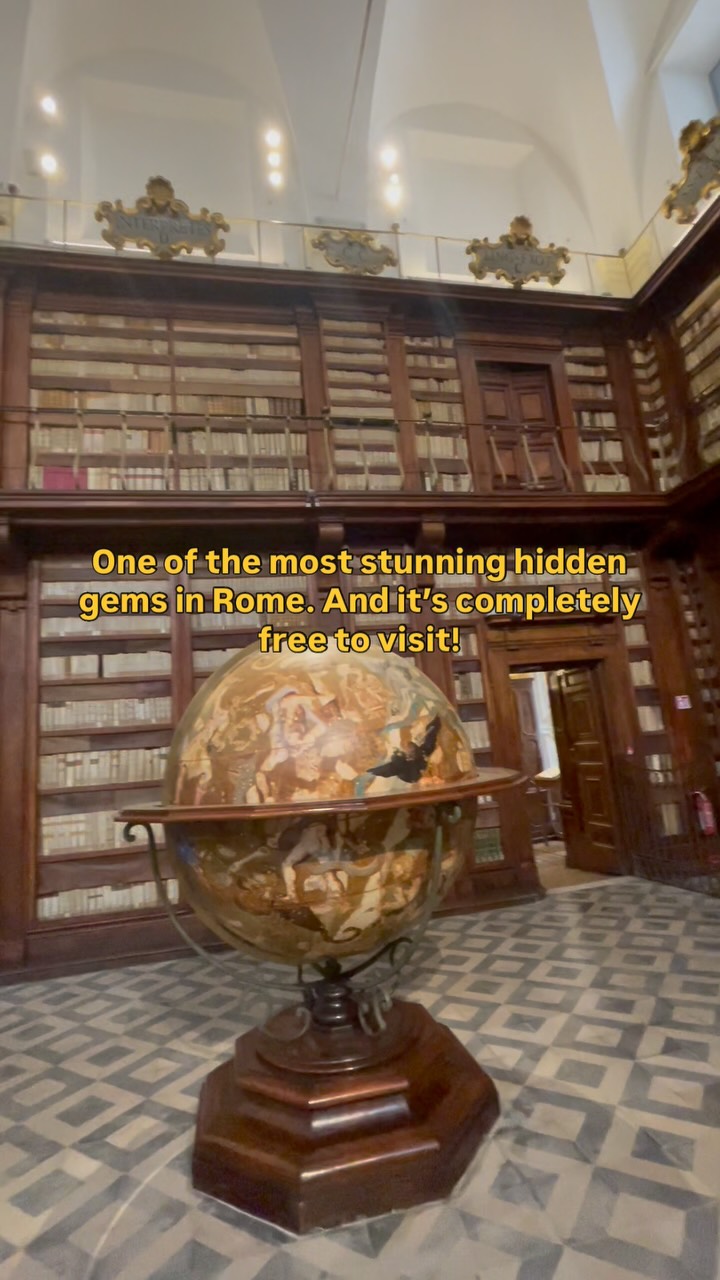 Rome's Historic Biblioteca Casanatense: A Hidden Gem