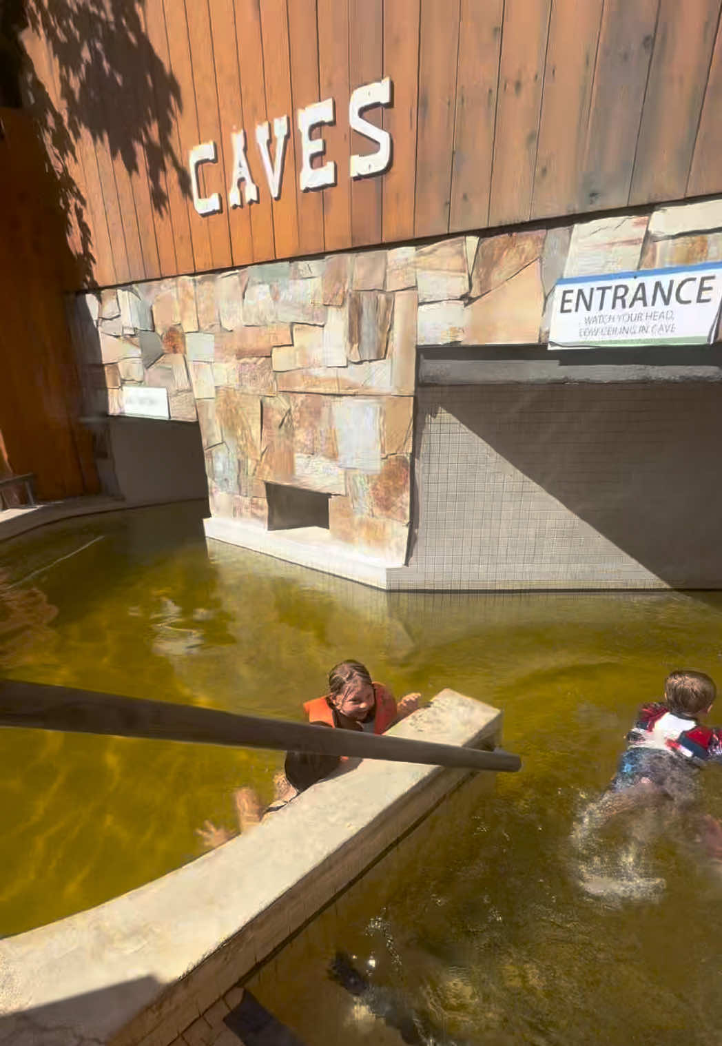 Natural Hot Springs Cave At Ainsworth Resort