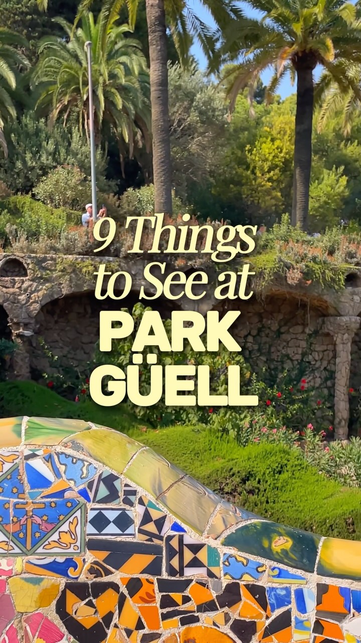 Nine Attractions At Park Güell