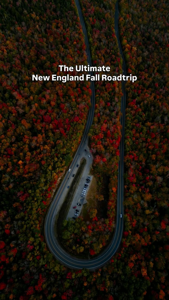New England Fall Roadtrip Through Notches and Villages