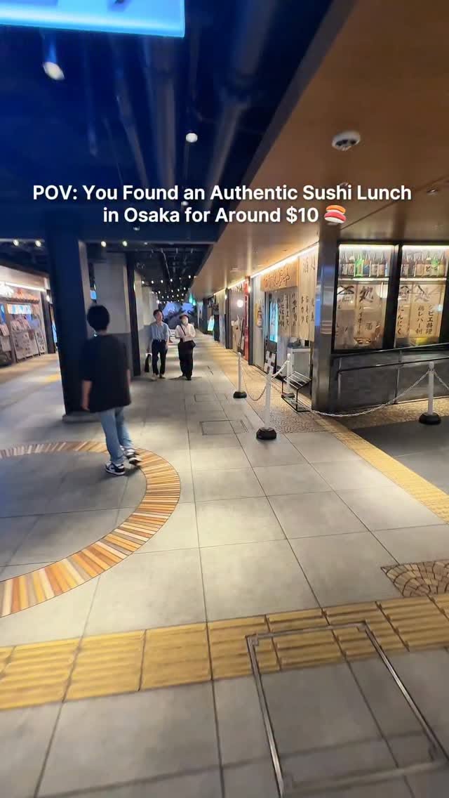 Osaka Spot For Affordable, Authentic Sushi Lunches
