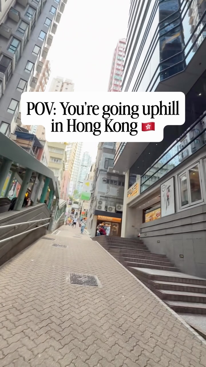 Hong Kong's Mid-Levels Escalator System