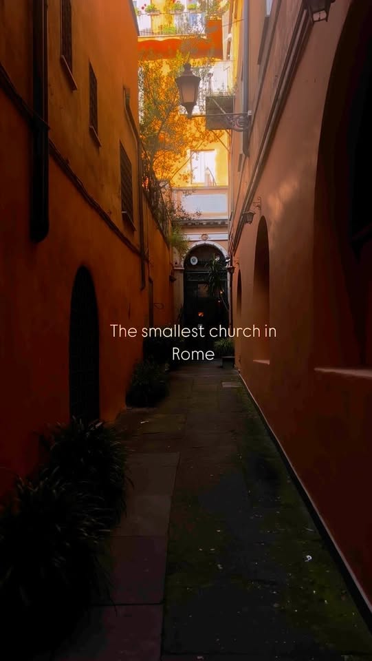 Rome's Smallest Church, Madonna dell'Archetto