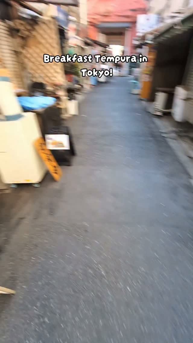Tokyo Morning Tempura Near Sensō-ji Temple