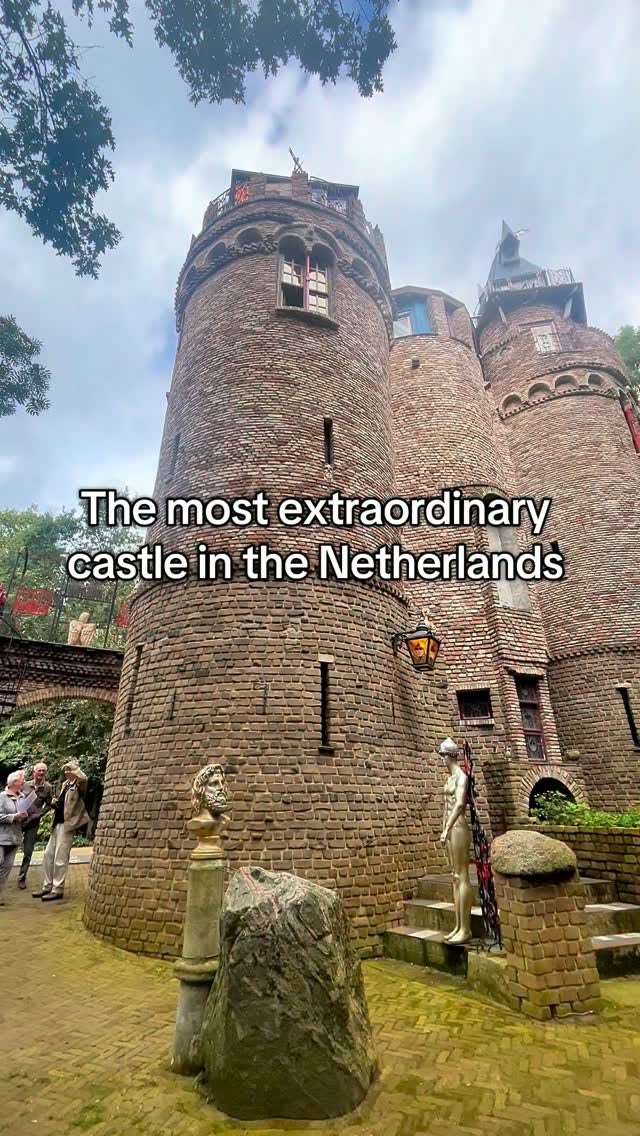 Artist's Imaginative Castle Built Without Blueprints