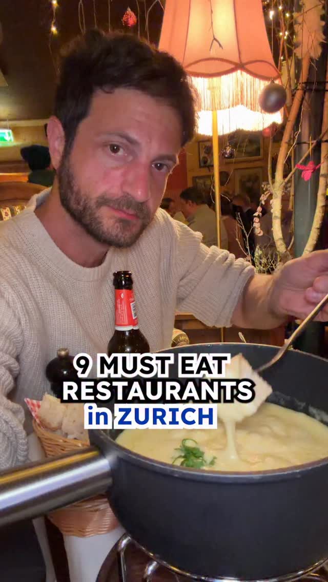 Zurich's Must-Try Restaurants and Food Spots