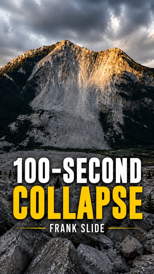 Two Landslide Sites In Alberta Canada