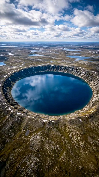 Pingualuit Crater And Pingualuk Lake's Unique Purity