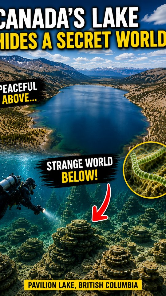 Pavilion Lake: Canadian Waters Hide Strange Underwater World