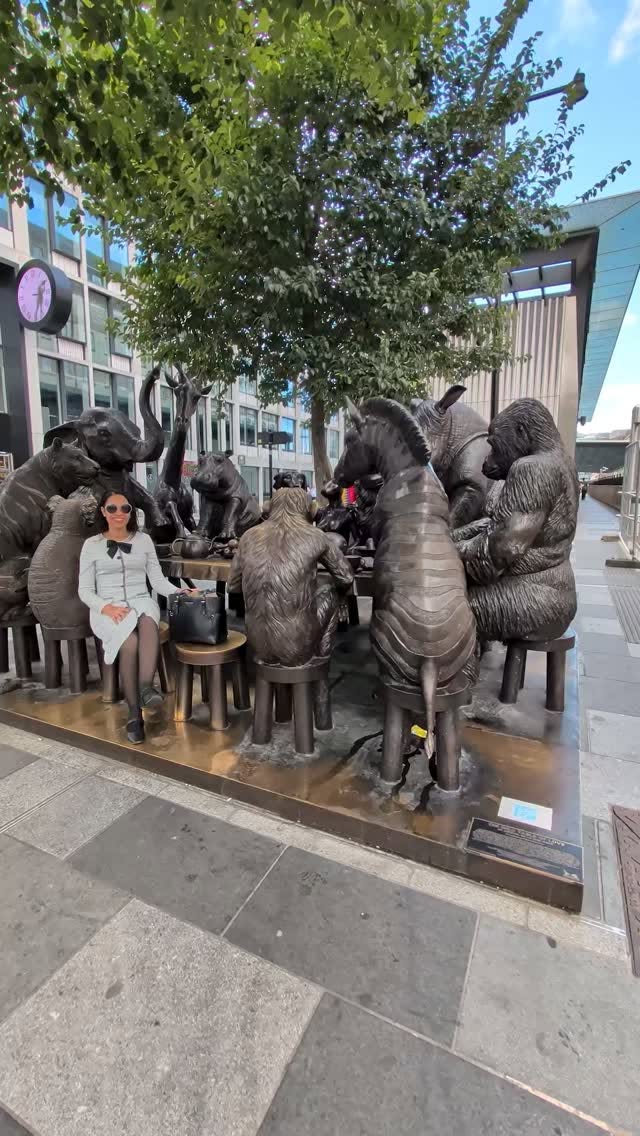 London Sculpture Promotes Wildlife Conservation