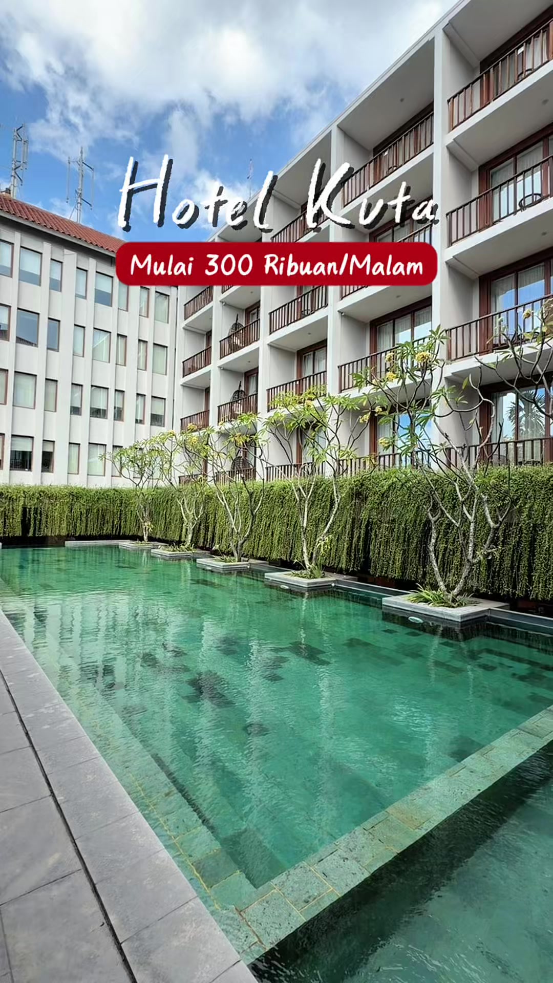 Luxury Hotel Near Kuta Beach With Beautiful Pool