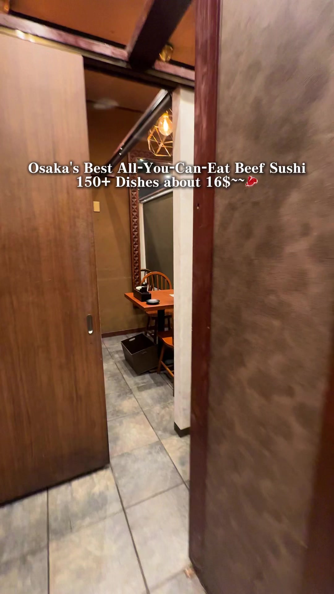 Unlimited Meat Sushi and Izakaya in Osaka