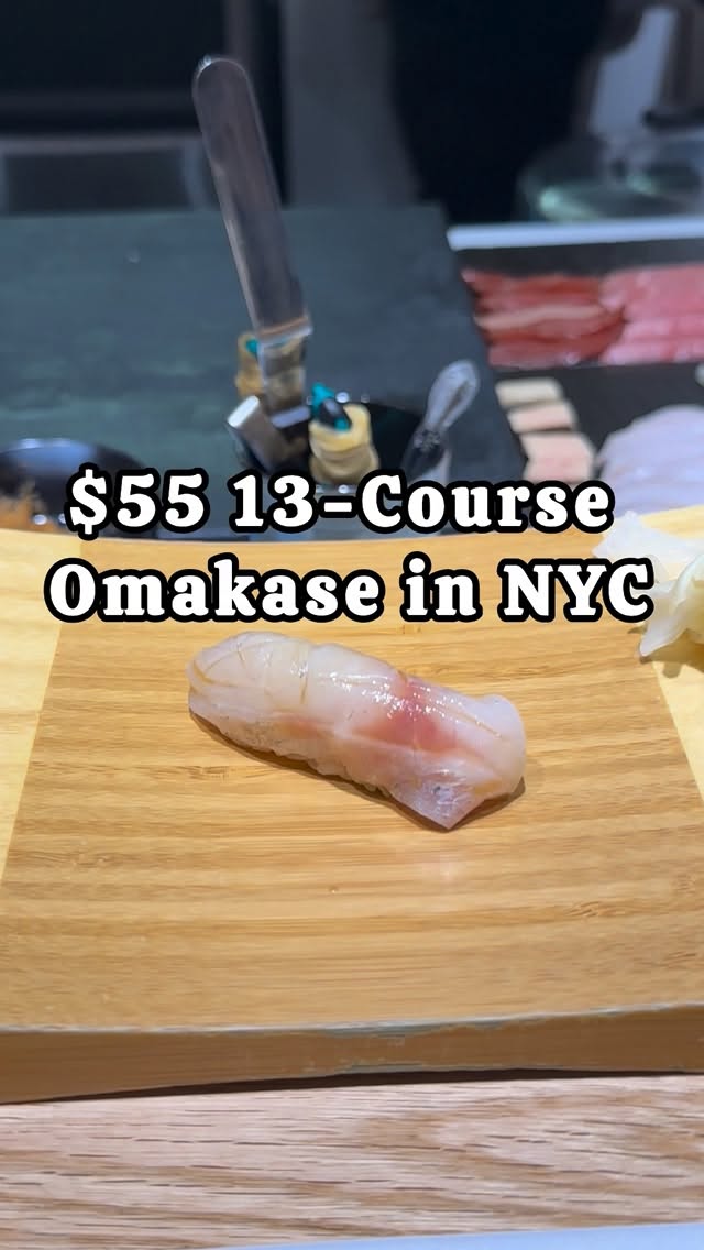 Affordable Omakase Experience With Interactive Presentation
