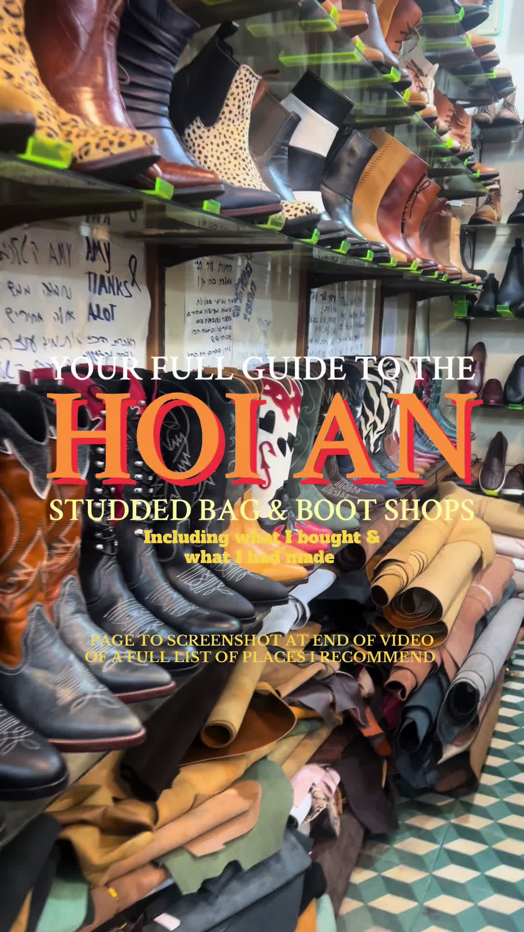 Hoi An Tailors and Leather Shops