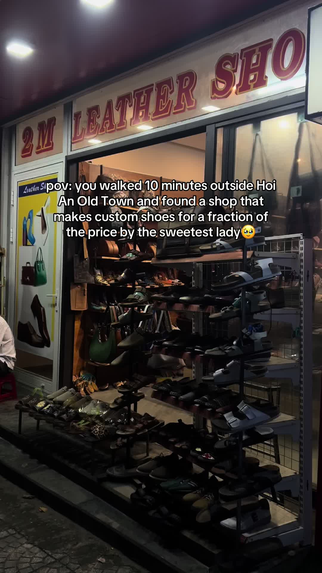 Hoi An's Night Market and Leather Shop