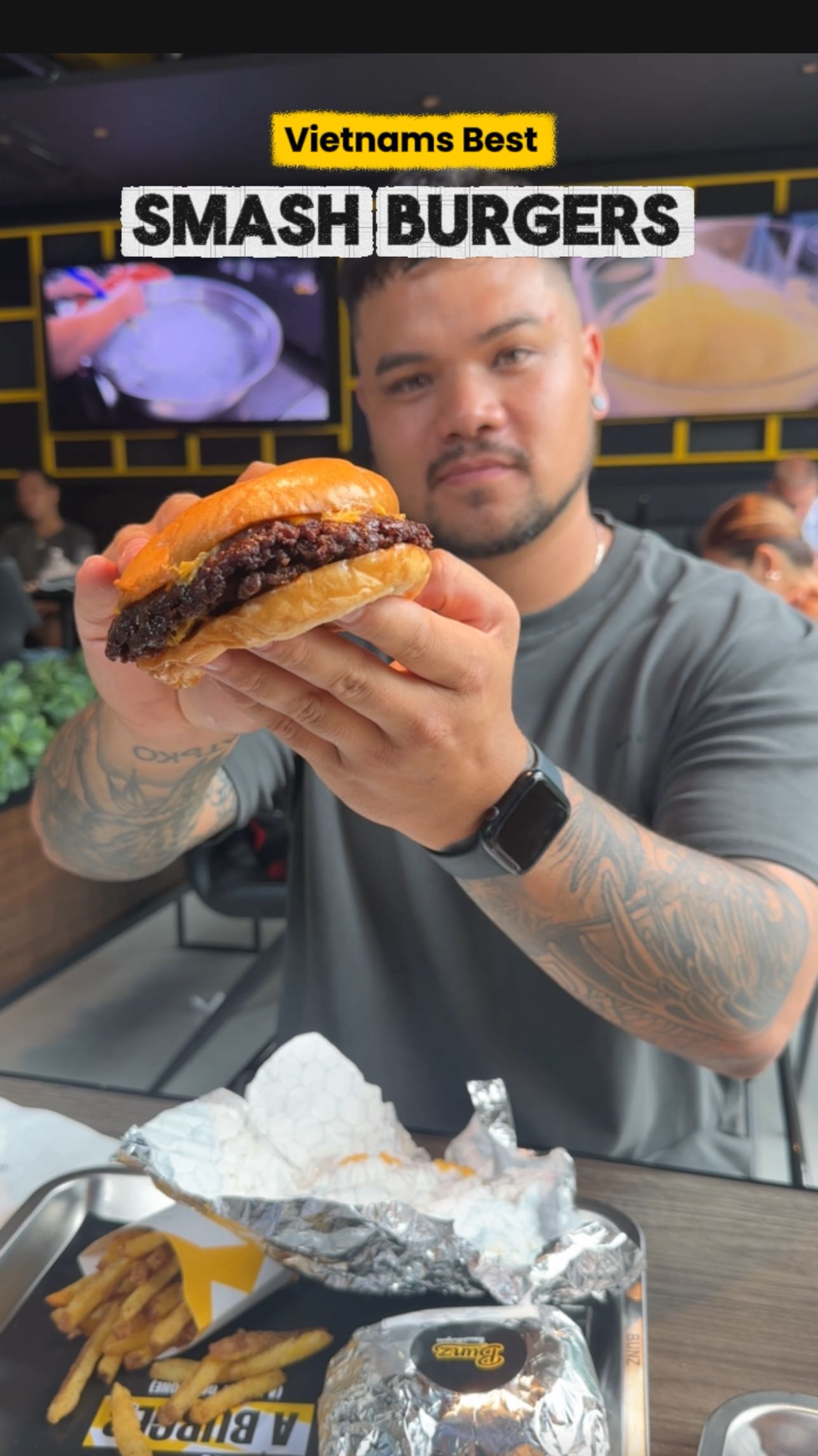 Ho Chi Minh City Smash Burger Hotspot
