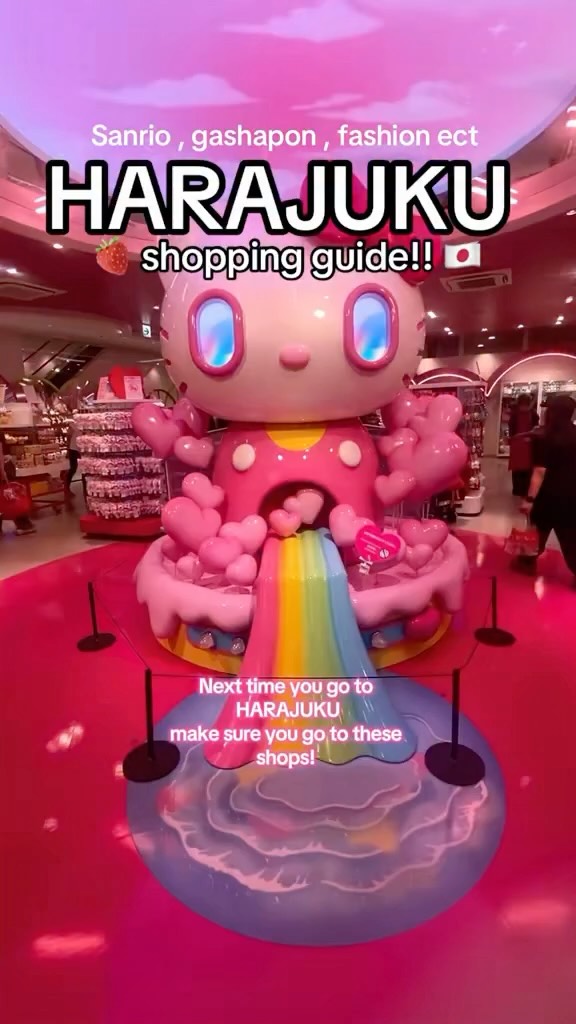 Harajuku's Trendy Shops And Boutiques