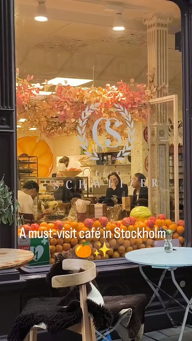 Stockholm's Historic Café Schweizer