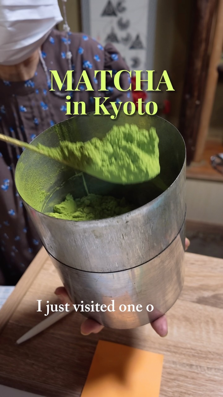 Kyoto Matcha Shop Offers Traditional Uji Tea