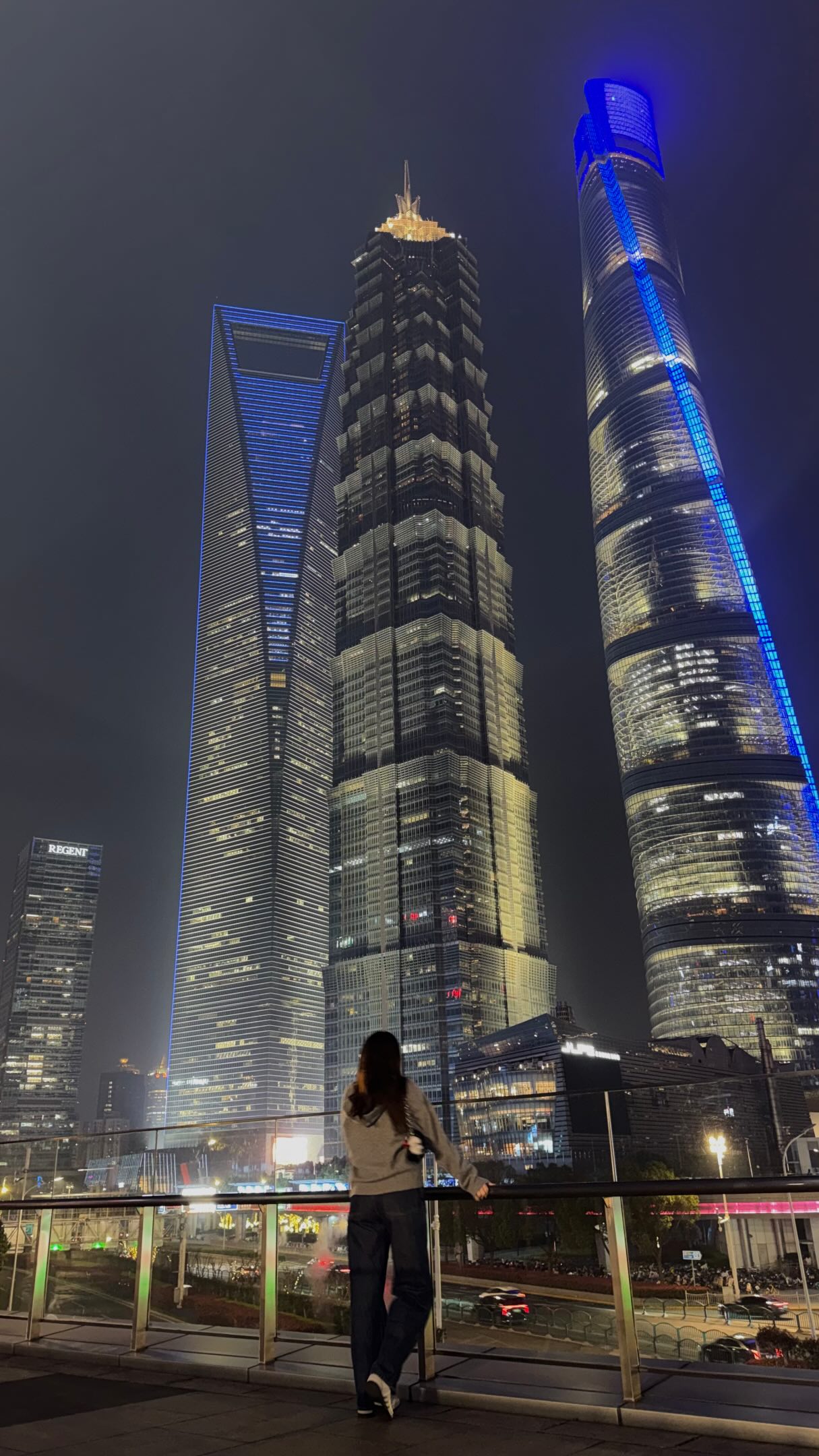 Shanghai's Cyberpunk Skyline Showcases Iconic Towers