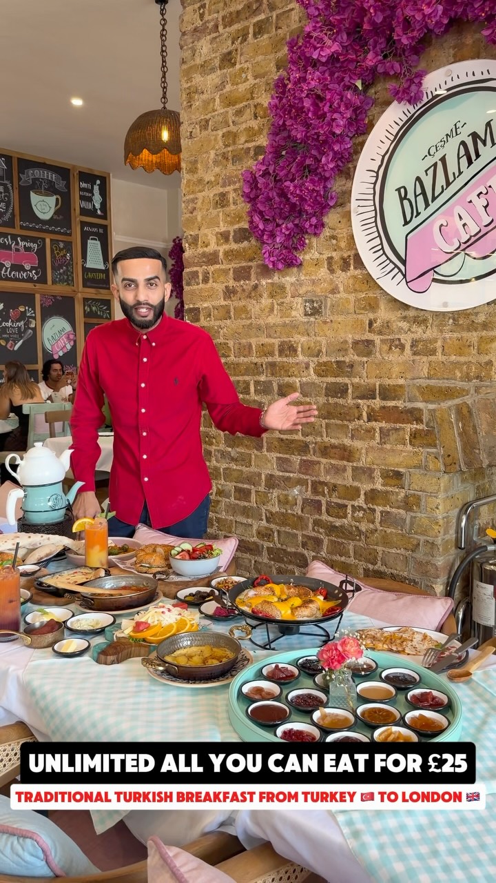 Çeşme Bazlama Kahvaltı Offers Turkish Breakfast