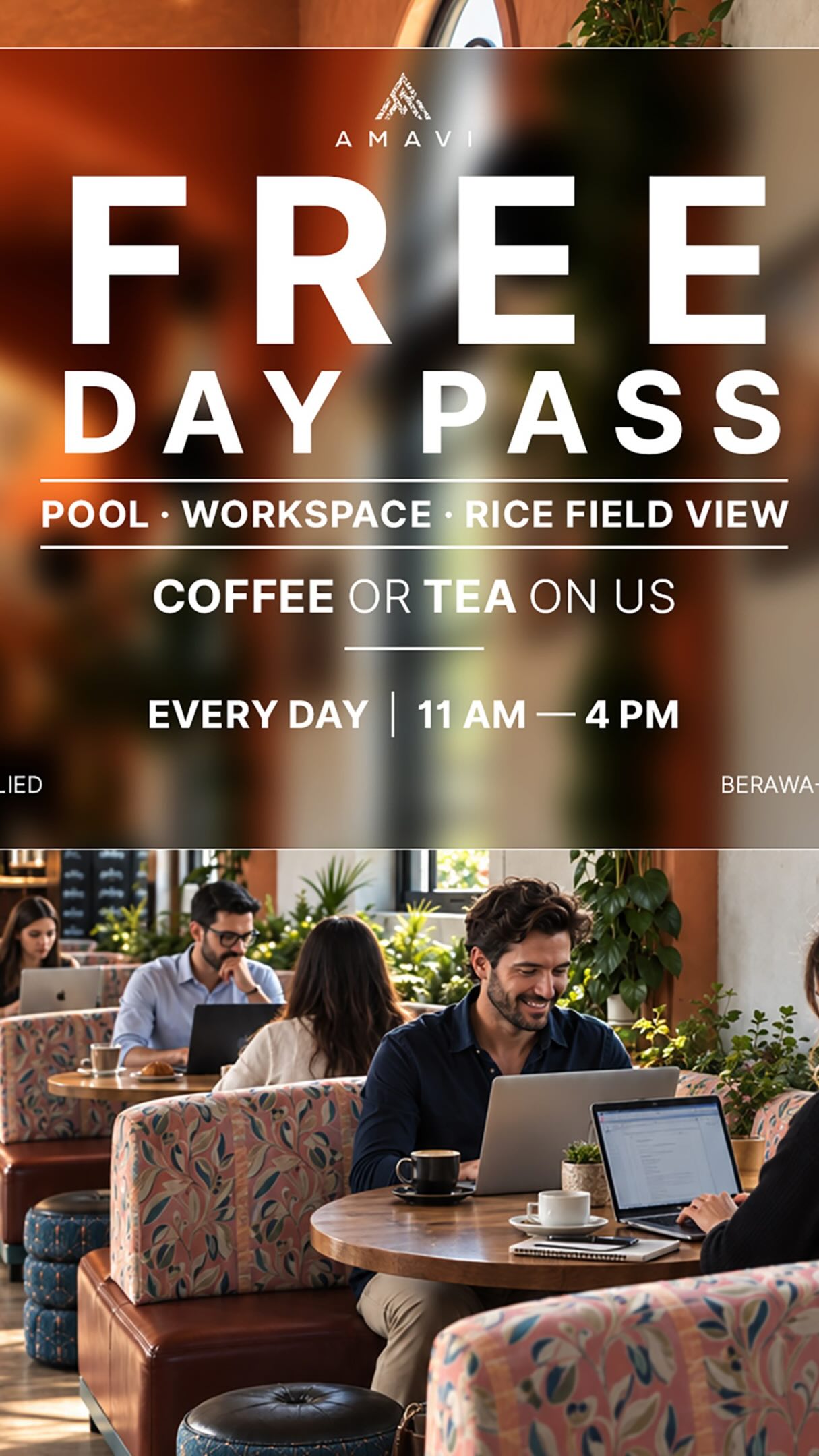 Bali Day Pass With Pool And Workspace