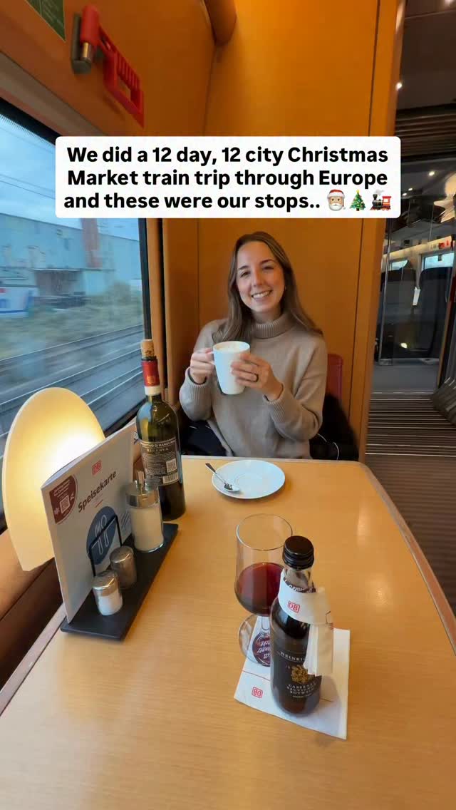 European Christmas Market Train Tour Itinerary