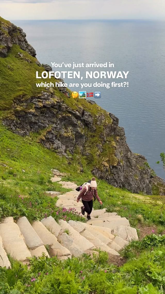 Lofoten Hiking Trails: Fjords, Beaches, and Mountains