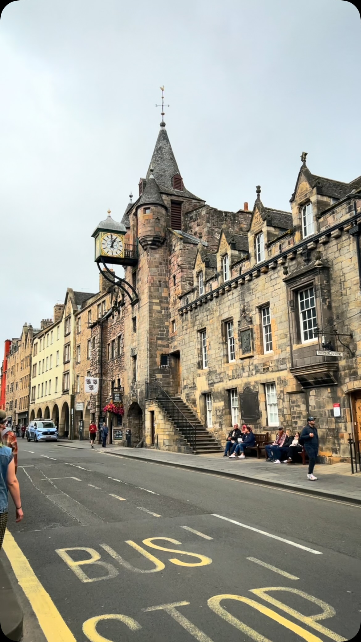 Edinburgh Old Town: Scott Monument And Fish & Chips
