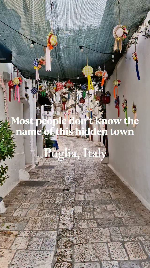 Four Puglian Towns And A Charming Osteria