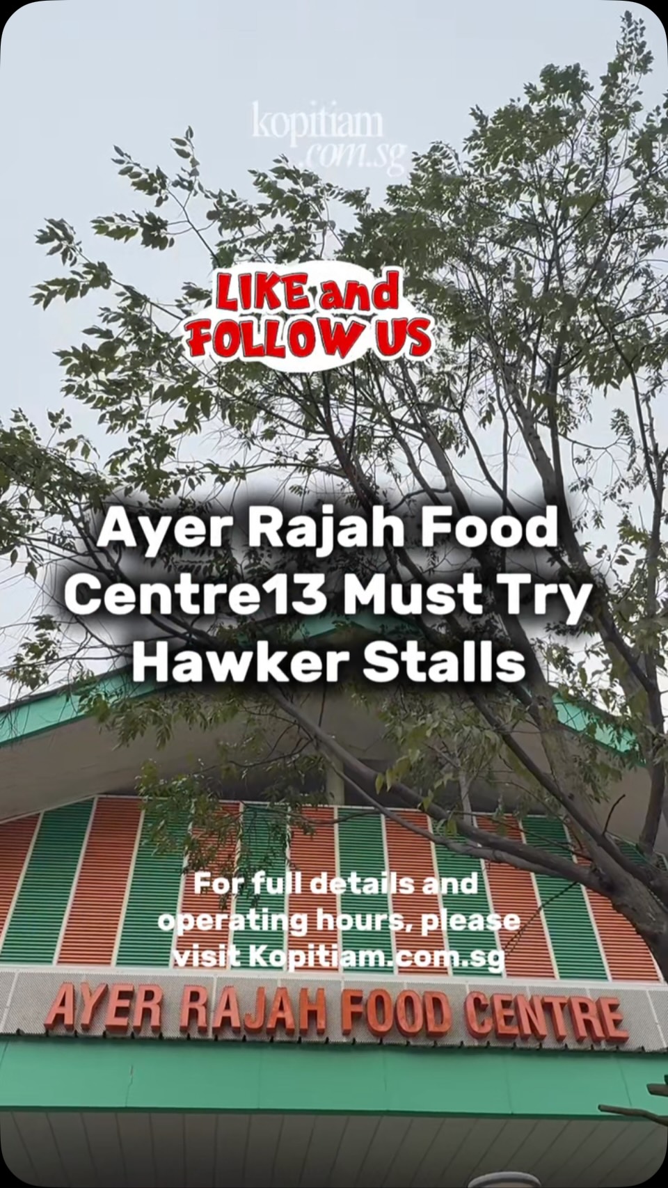 Ayer Rajah Food Centre Hawker Stall Highlights