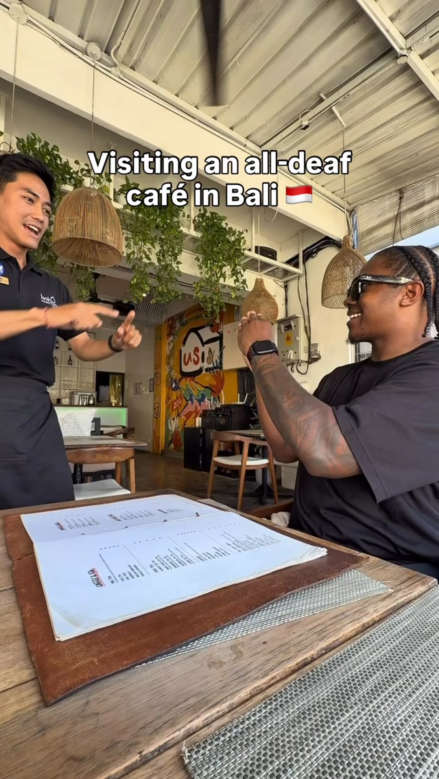 Unique Bali Cafe Empowers Deaf Community