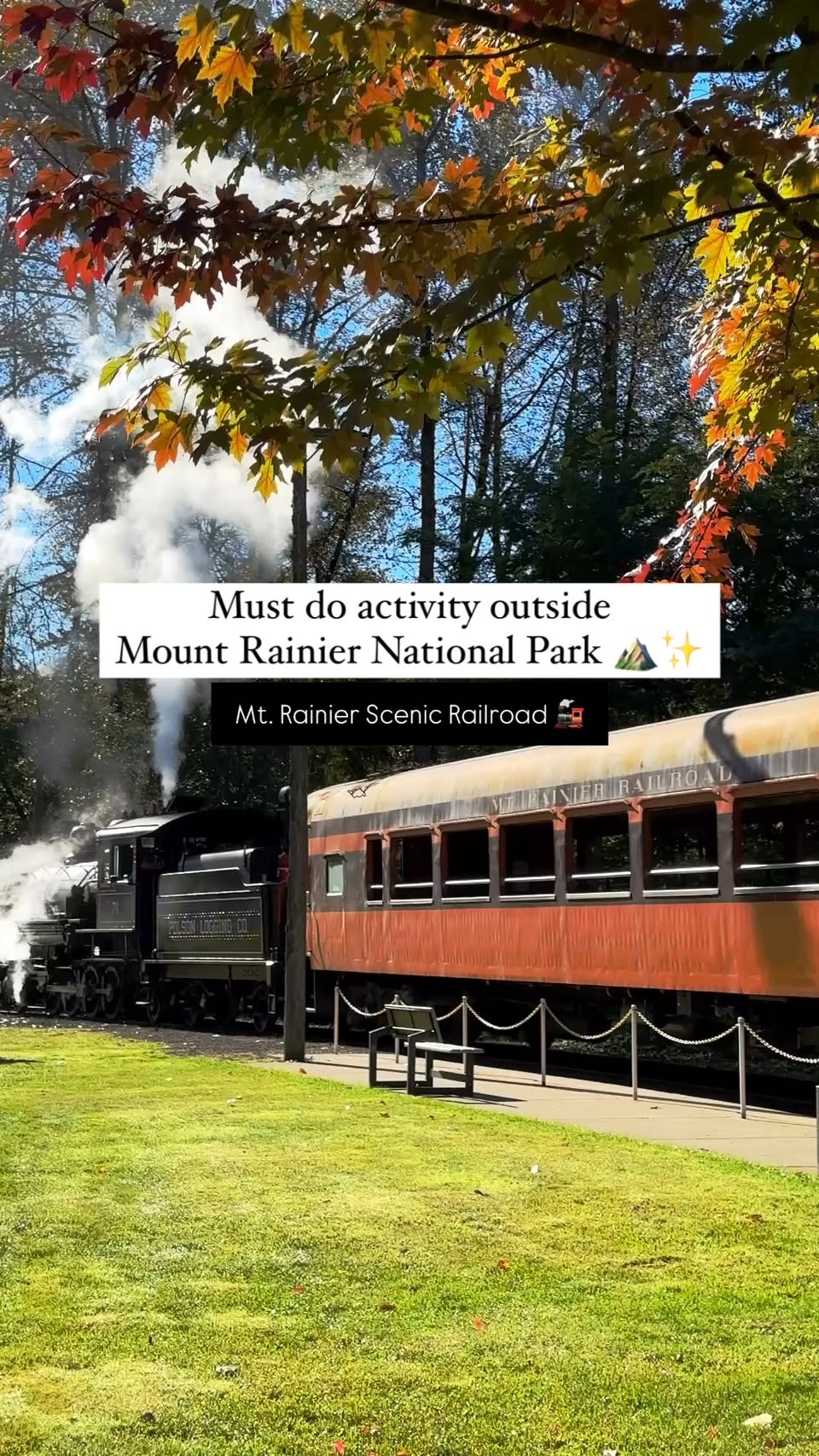 Railroad Adventures Near Mount Rainier