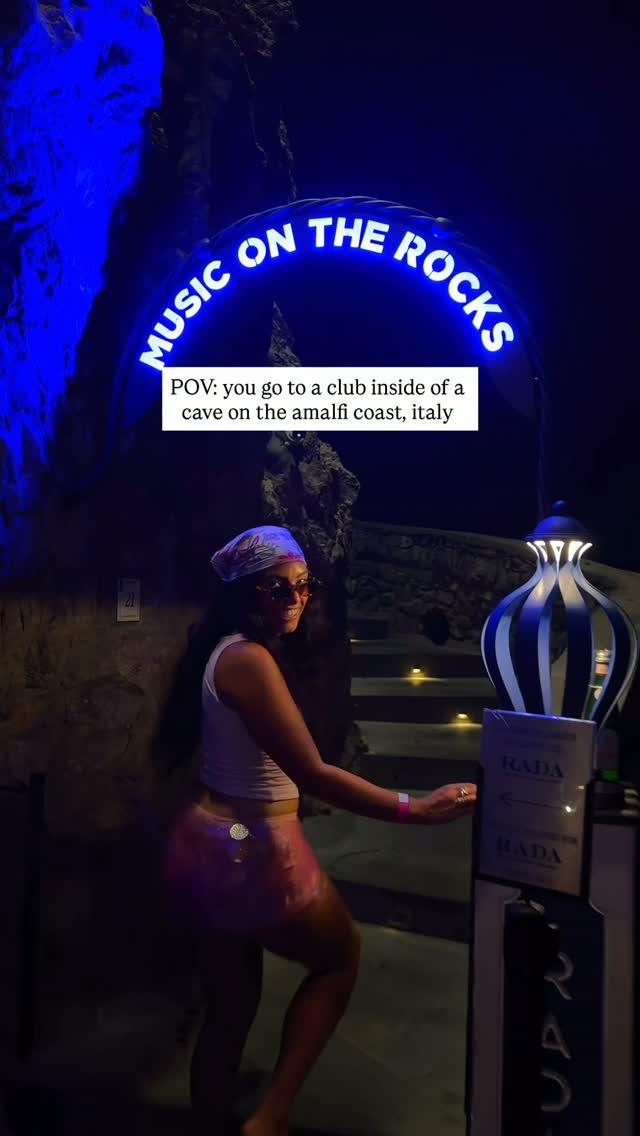 Iconic Amalfi Coast Cave Nightclub
