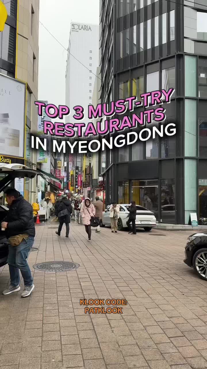 Top Myeongdong Restaurants For Foodies