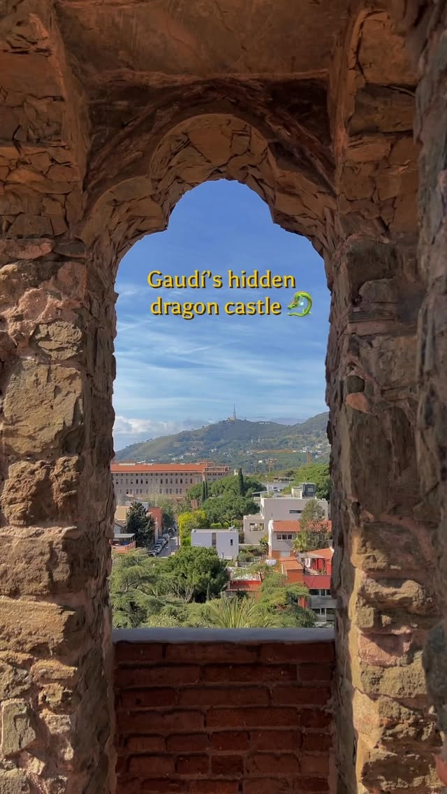 Gaudí's Mysterious Dragon Castle in Barcelona