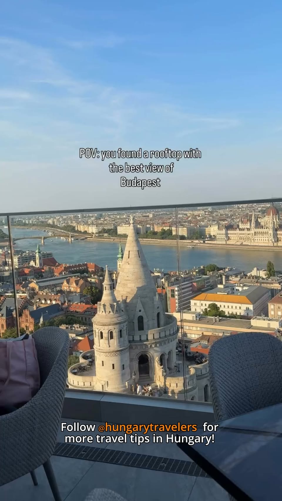 Budapest Rooftops Overlook Iconic Landmarks