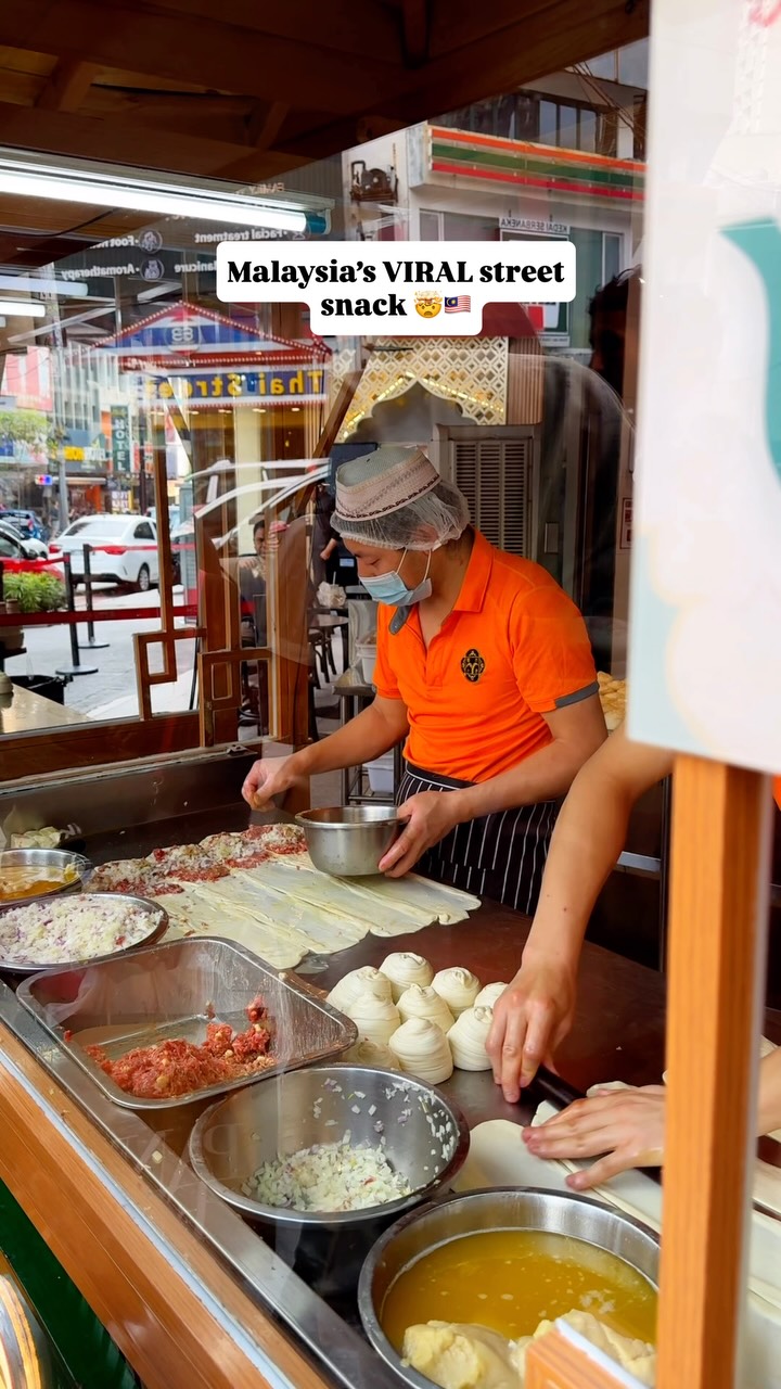 Viral Halal Chinese Beef Roti in Malaysia