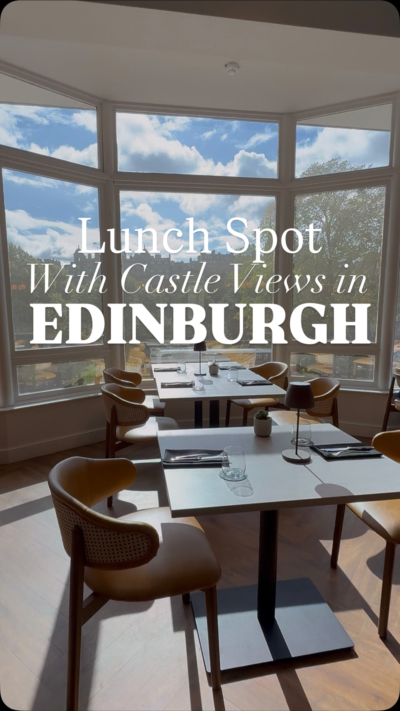 Edinburgh Restaurants with Castle Views