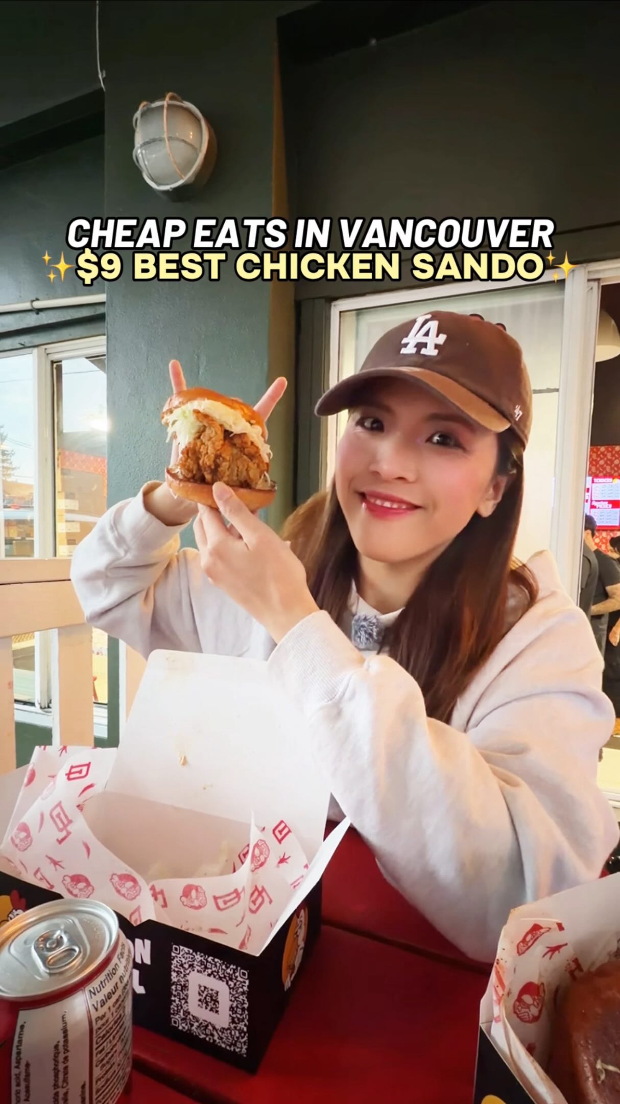 Downlow Chicken Shack's Mega Fried Chicken Sandwich