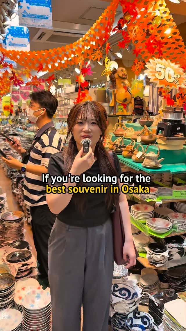 Osaka's Kitchenware Haven and Souvenir Spots
