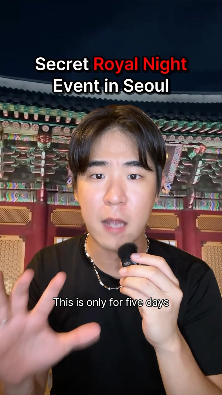 Seoul's Royal Palace And Stonewall Road Night Event